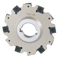 Disc milling cutter 100x27mm, width 10mm, for 10 indexable inserts SNHX1205T